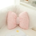 thumbnail image 1 of AuroraX Decorative Throw Pillows for Couch,Bow Shaped Cute Pink Aesthetic Throw Pillow,Sofa Couch Home Valentines Day Decor Gifts for Women Men, 1 of 6