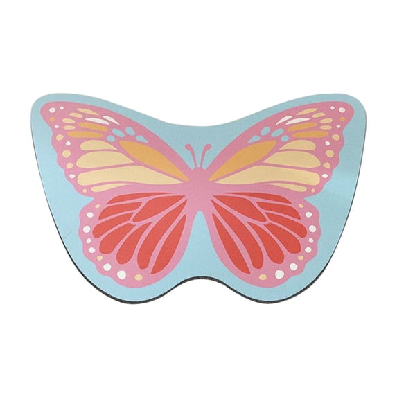 AuroraX Diatomaceous Earth Bath Mat Bath Rugs for Bathroom Floor Non Slip,Machine Washable Single Quick Drying Butterflies Shower Rugs for Bathroom Bathroom Mat