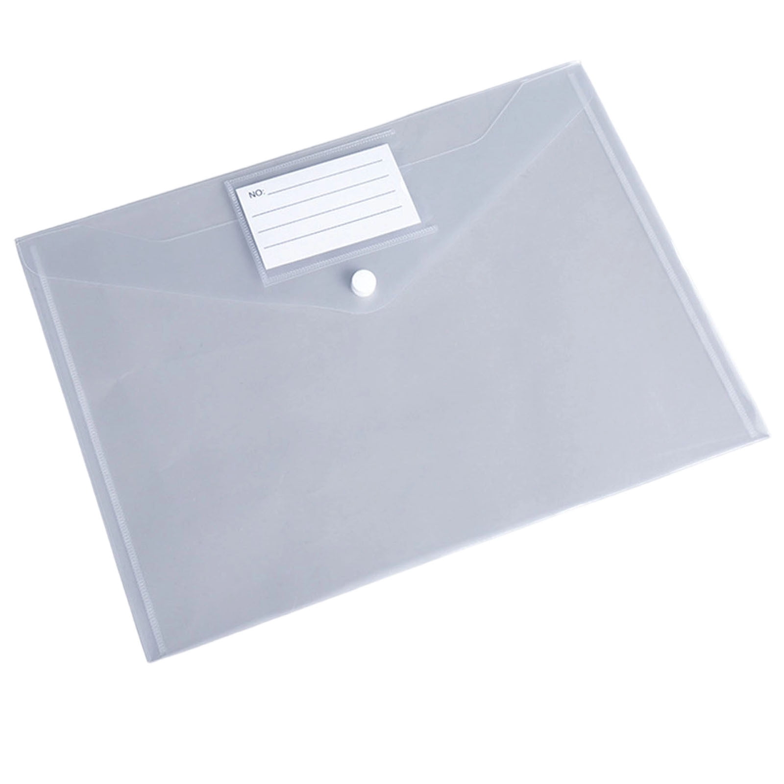 AuroraX Document Folder File Organizer Waterproof A4 Size Snap Button ...