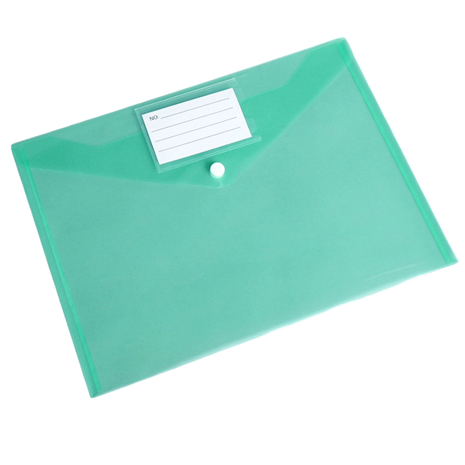 AuroraX Document Folder File Organizer Waterproof A4 Size Snap Button ...