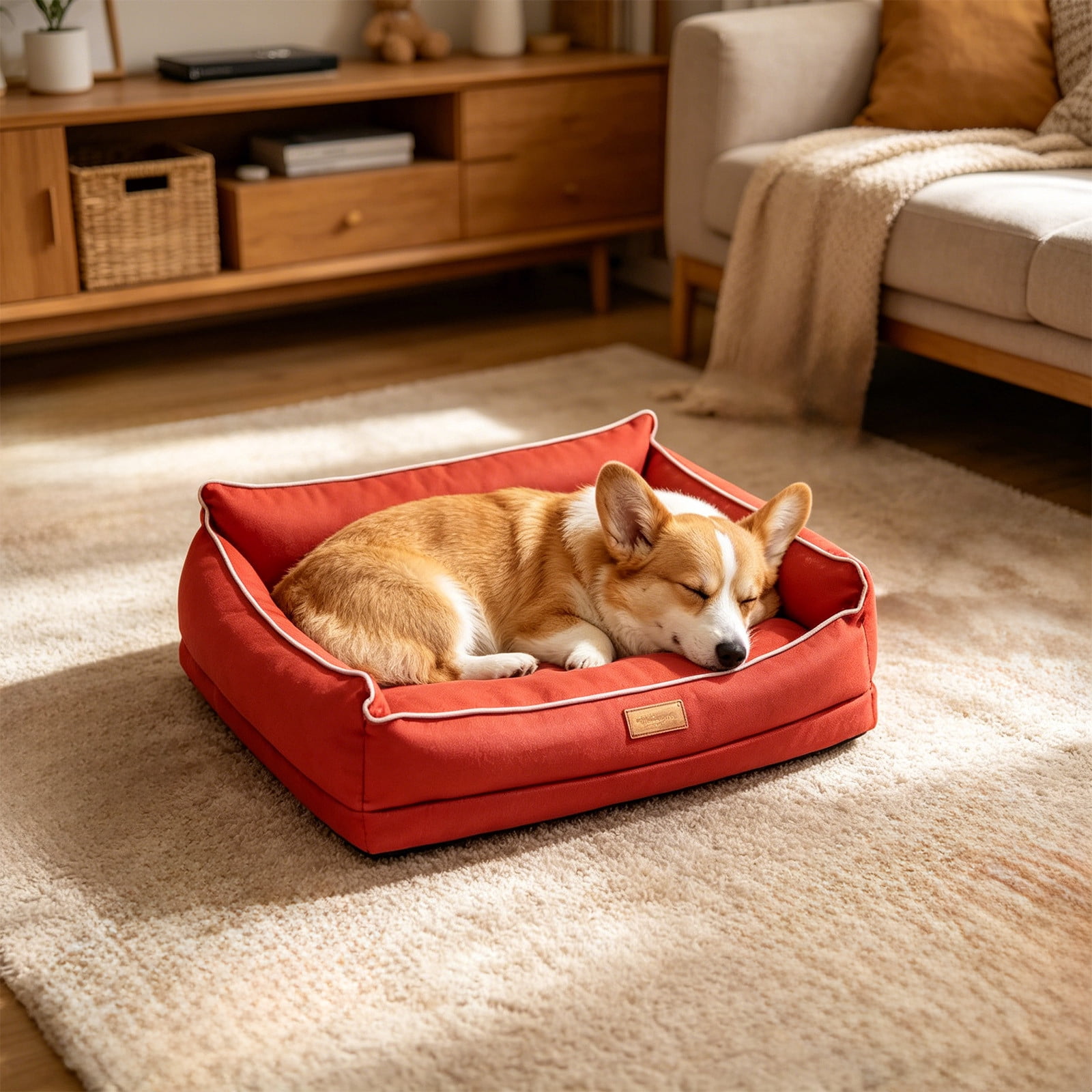 AuroraX Dog Bed Pet Mat Cooling Non-Slip Washable Indoor Outdoor Pet Supplies