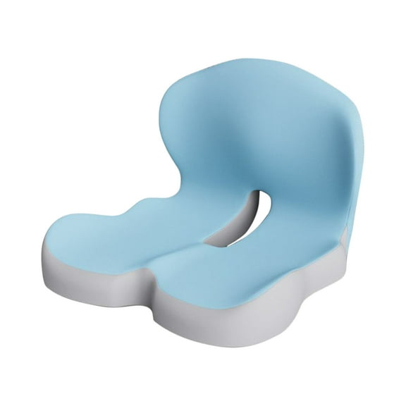 AuroraX Ergonomic Low Back Office Chair Cushion Comfort Soft Memory Foam Seat Cushion for Tailbone Pain, Sciatica, Coccyx Pain, Back Pain, and Hemorrhoid Relief