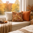 thumbnail image 1 of AuroraX Fall Pumpkin Pillow Covers Thanksgiving Decorative Pillowcase Farmhouse Cute Maple Leaf Rustic Thanksgiving Decorations for Home Brown, 1 of 7
