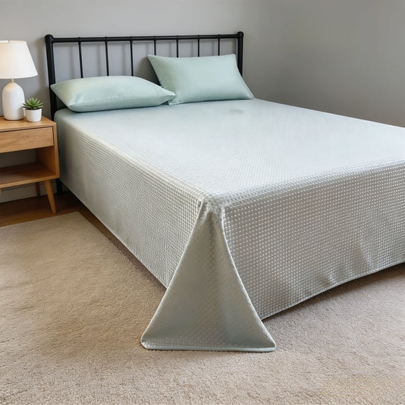 AuroraX Flat Sheets Sold Separately Twin Blue Bed Sheet Twin Size