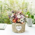 thumbnail image 1 of AuroraX Flower Basket,Personalized Wicker Decorative Baskets Flower Pots Indoor Room Home Outdoor Decor, 1 of 6