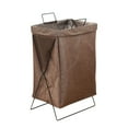 thumbnail image 1 of AuroraX Foldable Laundry Basket with Handles Large Quilted Cotton Laundry Basket for Organizer Decorative Narrow Cute Storage Hamper for Dirty Clothes Blanket Toy, 1 of 3