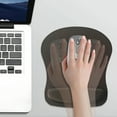 thumbnail image 1 of AuroraX Gaming Mouse Pad with Wrist Rest Ergonomic Small Black Office Computer Desk Mat Wrist Support Mouse Pad for Laptop, 1 of 5