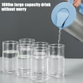 thumbnail image 1 of AuroraX Half Gallon Pitcher Stainless Steel with Lid and A Handle , Hot and Cold Sun Tea Jar Airtight Lemonade Leakproof Drink Pitcher with Lid 1 Gallon, 1 of 7