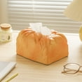thumbnail image 1 of AuroraX Hamburger/Bread Tissue Box Cover, Large Capacity Facial Paper Tissue Box,Kitchen Office Living Room Room Decor -Yellow, 1 of 6