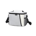 thumbnail image 1 of AuroraX Insulated Lunch Bag Tote Large 24 Cans Portable Oxford Fabric Lunch Box for Women,Men Gray Water-Resistant Storage Bags with Sturdy Handle and Adjustable Shoulder Strap for Work Picnic School, 1 of 5
