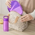 thumbnail image 1 of AuroraX Insulated Lunch Boxes for Women,Adults Reusable with Water Bottle Lunch Containers with Lids,Microwave Safe Square Hot Food Ourdoor Camping Purple, 1 of 6