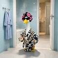 thumbnail image 1 of AuroraX Lady Bathrobe 23" Porch Goose Clothes Sets 17 inch Summer , 19 inch Porch Goose Outfits Holiday Concrete Porch Goose Accessories, 1 of 6