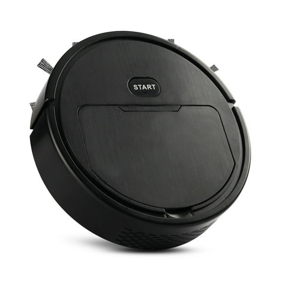 AuroraX Lightweight Robot Vacuum and Mop Combo,for Home Cordless Small Wet Dry Vacuum Cleaner,Strong Suction Rechargeable 3 in 1(Black)