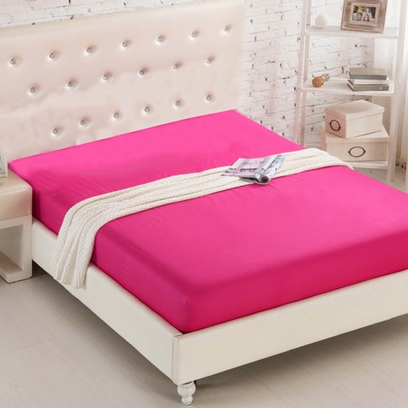 AuroraX Mattress Pad Twin Solid Brushed Microfiber Soft Fitted Mattress Protectors Machine Washable Breathable Comfort Deep Pocket Bed Cover for Bedroom Dorm