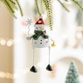 thumbnail image 1 of AuroraX Minimalist Christmas Decoration Hanging Decorative Keepsake Ornaments Neutral Snowman for Window,Christma Tree,Party Decor, 1 of 6