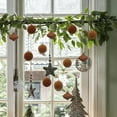 thumbnail image 1 of AuroraX Party Decorations Christmas Birthday Ornaments,6 Pcs Hanging Flocked Christmas Ball Ornaments,Wall Room Home Hanging Decor, 1 of 7