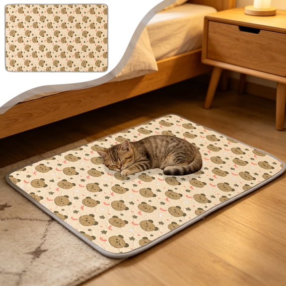 AuroraX Pet Training Pad Reusable Potty Pad Tear Proof Odor Control Multiple Sizes Highly Absorbent Pet Supplies