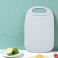 thumbnail image 1 of AuroraX Plastic Cutting Board with Grip Juice Grooves Large Non Toxic Cutting Board for Kitchen Durable Easy Clean Blue Chopping Boards for Meat Vegetables Fruits Cheese Knife Friendly, 1 of 6