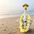 thumbnail image 1 of AuroraX Porch Goose Clothes Set 23" Porch Goose Hawaiian Shirt Costumes for 19" Happy Birthday Summer Lawn Garden Decor Yard Porch Goose Accessories Yellow, 1 of 5