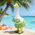 thumbnail image 1 of AuroraX Porch Goose Outfits Summer Porch Goose Clothes,Personalized Cute Swimsuits 23" Spring Decorations for Home, 1 of 7