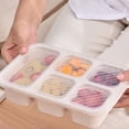 thumbnail image 1 of AuroraX Portable Lunch Box Containers 35 oz Stackable Airtight 5 Compartments Freezable Plastic Bento Lunch Box for Men Women Beige Microwave Safe BPA-Free Food Storage Boxes for Work School Travel, 1 of 6
