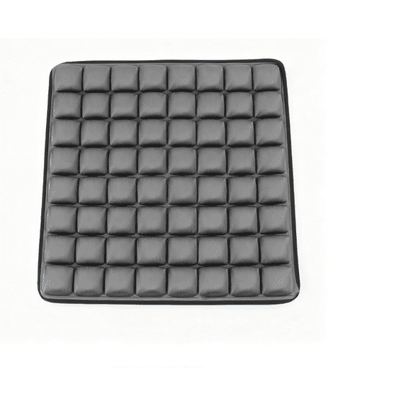 AuroraX Pu Leather Office Chair Cushion Breathable Comfort Seat Cushion for Office,Desk Chair,Home 17"x17"