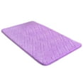thumbnail image 1 of AuroraX Purple Cotton Bathroom Rugs Absorbent Memory Foam Bath Rugs for Bathroom Floor,Quick Drying Plush Washable Single Shower Rugs for Bathroom Extra Soft Bathroom Mat, 1 of 8