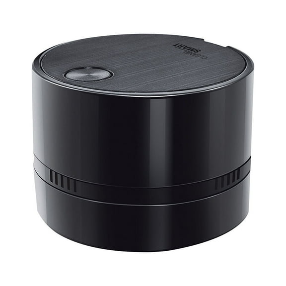 AuroraX Rechargeable Cordless Desk Vacuum Mini Cute Desktop Vacuum Cleaner with Crevice Tool Portable Lightweight Powerful Bagless Vac Gift for Home Office Keyboard Cleaner(Black)