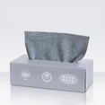 thumbnail image 1 of AuroraX Reusable Cleaning Cloths (1 Box) Swedish Dishcloths Kitchen Wipes Paper Towel Replacement(Gray), 1 of 3