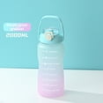 thumbnail image 1 of AuroraX Running Water Bottle Gym Water Bottle with Time Marker and Handle,Large Reusable Sport 32 oz Water Bottles,Water Cup Green, 1 of 2