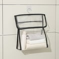 thumbnail image 1 of AuroraX Shower Storage Bag Waterproof Hanging Bag,for Bathroom Compact Multi-use Home Organizer Black Plastic, 1 of 6