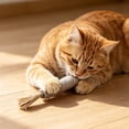 thumbnail image 1 of AuroraX Silvervine Cat Chew Wand Natural Sisal Rope Cat Wand Durable Non-Toxic Teeth Cleaning Long Lasting Interactive Cat Toy for Boredom Relief Brown, 1 of 6