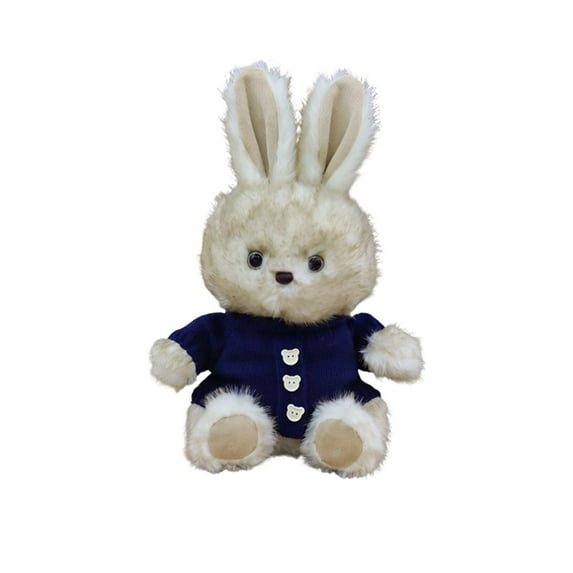 AuroraX Small Easter Bunny Stuffed Animals Soft Plush Pillows Toys for Anxiety and Easter Basket Stuffers Gift for Boys and Girls