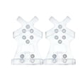 thumbnail image 1 of AuroraX Snow Cleats for Walking,Universal Snow Traction Non-Slip Shoe Ice & Snow Grips Footwear for Outdoor Women Men Ice Fishing 10 Studs Clear L, 1 of 6