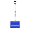 thumbnail image 1 of AuroraX Snow Shovel Adjustable 16 Inch Wide Extendable Portable Snow Shovel for Car Driveway,Snow,Barn,Grain,Industrial Use, 1 of 3
