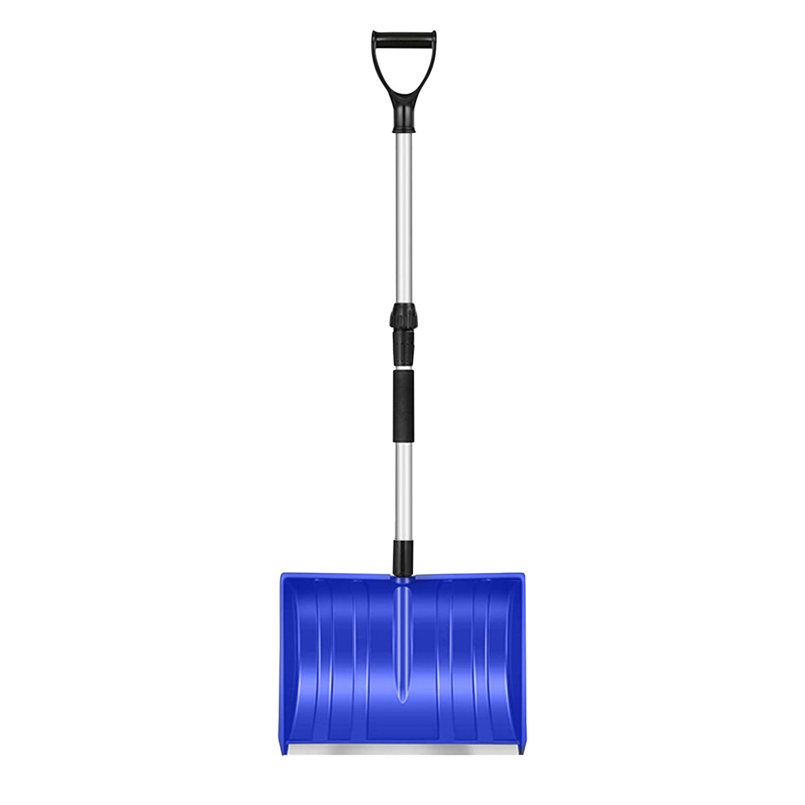 AuroraX Snow Shovel Adjustable 16 Inch Wide Extendable Portable Snow Shovel for Car Driveway,Snow,Barn,Grain,Industrial Use