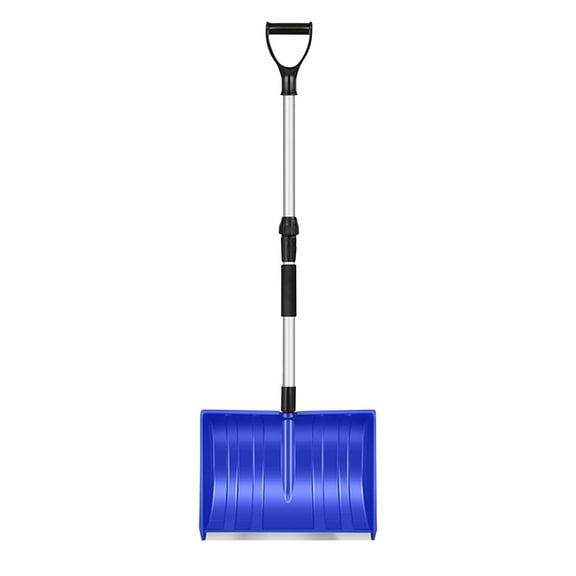 AuroraX Snow Shovel Adjustable 16 Inch Wide Extendable Portable Snow Shovel for Car Driveway,Snow,Barn,Grain,Industrial Use