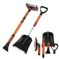 thumbnail image 1 of AuroraX Snow Shovel Kit Portable Multi-Purpose 5 -In-1 Snow Shovel with D-Grip Handle,Included Ice Scraper and Rotatable Snow Brush,Automotive Tools Snow Removal Tool, 1 of 8