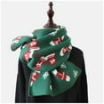 thumbnail image 1 of AuroraX Thick Christmas Scarf Luxurious Classic Cotton Scarf Warm Soft Knit Wrap for Women,Men Cold Weather, 1 of 6