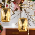 thumbnail image 1 of AuroraX Valentines Day Hanging Decorations Colorful Glitter Gem Ornaments Faceted Acrylic Jewel Pendants for Valentine'S Tree Decor, Shiny Plastic Hanging Decorations (Gold), 1 of 6
