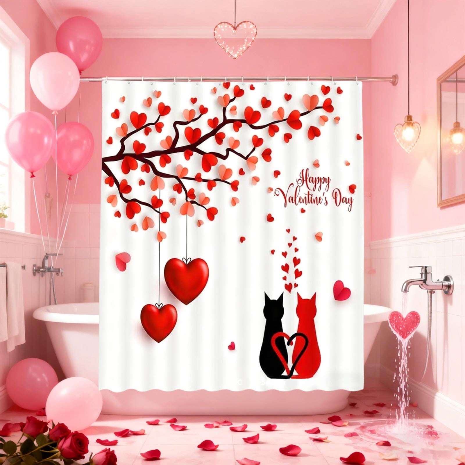 Valentine S Day Shower Curtain