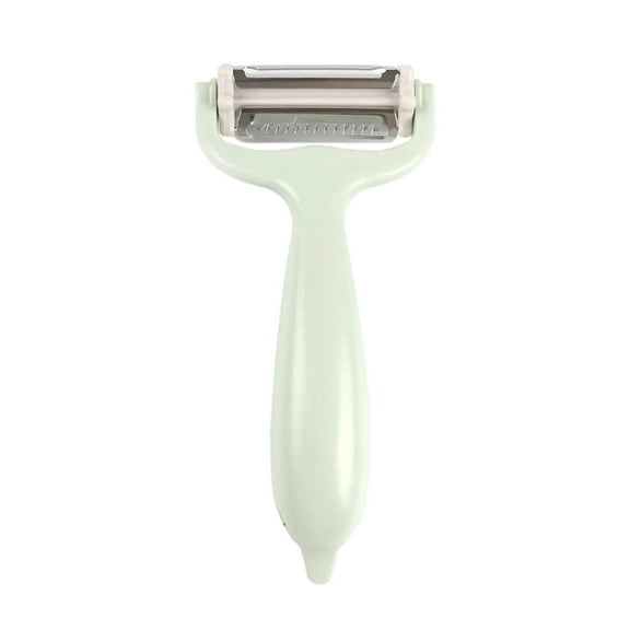 AuroraX Vegetable Swivel Peeler Fruit Small Stainless Steel Julienne Peeler with Shredder Potato Apple Sharp Dishwasher Safe Durable Y Shaped Peeling Knife for Kitchen(Green)