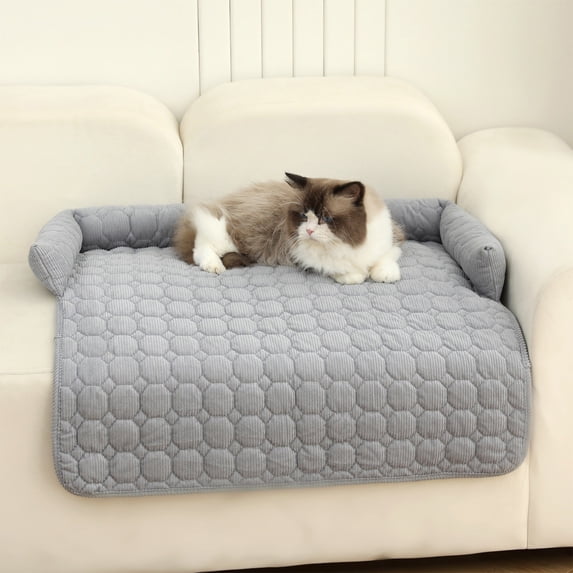 AuroraX Warming Cat Bed Cute Indoor Dog Blankets for Indoor Dog Cats , Fluffy Cozy Pet Bed with Cushion , Puppy Dog Cat Gifts for Women