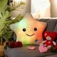thumbnail image 1 of AuroraX White Throw Pillows for Sofa,Stars Shaped Lighted Personalized Winter Throw Pillow with LED light,Living Room Home Valentines Day Birthday Decoration Women Gifts, 1 of 9
