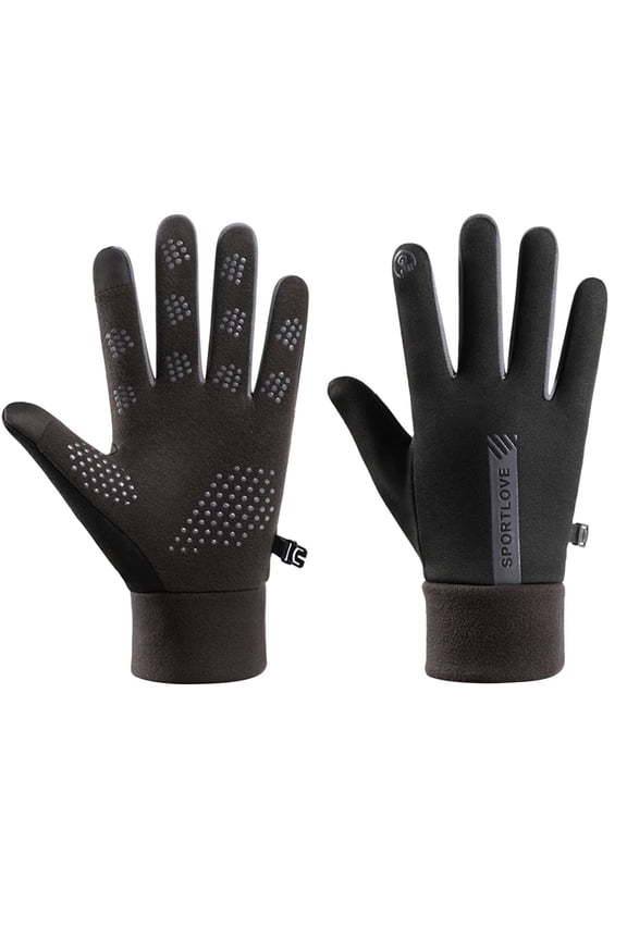 AuroraX Winter Gloves with Thermal Fleece Lined Windproof Waterproof Touchscreen Warm Gloves for Women Non-Slip Insulated Glove for Outdoor Ski