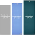 thumbnail image 1 of Aurorae Ultra Super Sized Extra Long 78" Yoga Mat - Extra Wide 26" and 1/4" Thick for Comfort and Safety with Non Slip Rosin and Carry Strap, 1 of 7