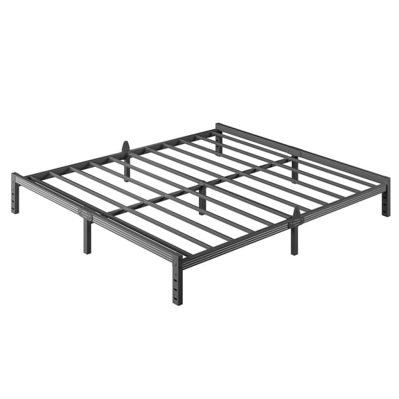 Auroral Zone 10 inch King Metal Platform Bed Frame, Heavy Duty Mattress Foundation, No Box Spring Required