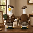 thumbnail image 1 of Aurorax Back to Class School Porch Goose Outfits 23" Holiday,Goose Clothes for Cement Goose Porch Goose 17/19 inch,All the Season Teacher 23" Porch Goose Clothing Accessories for Garden Lawn Yard, 1 of 8