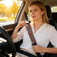 thumbnail image 1 of Aurorax Car Safety Belt Shoulder Protector,Automotive Seat Belt Cover Pad Tibetan Embroidered Soft Interior Accessories for SUV Truck Sedan Brown, 1 of 7