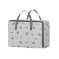 thumbnail image 1 of Aurorax Extra Large Storage Bags for Clothes Heavy Duty Large Capacity Double Zipper Reinforced Handles Space Saving Tote Bag for Closet Travel, 1 of 7